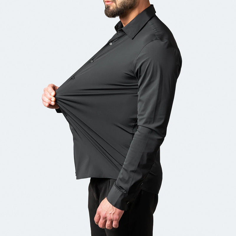 Matteo | Stilvolles, knitterfreies Hemd