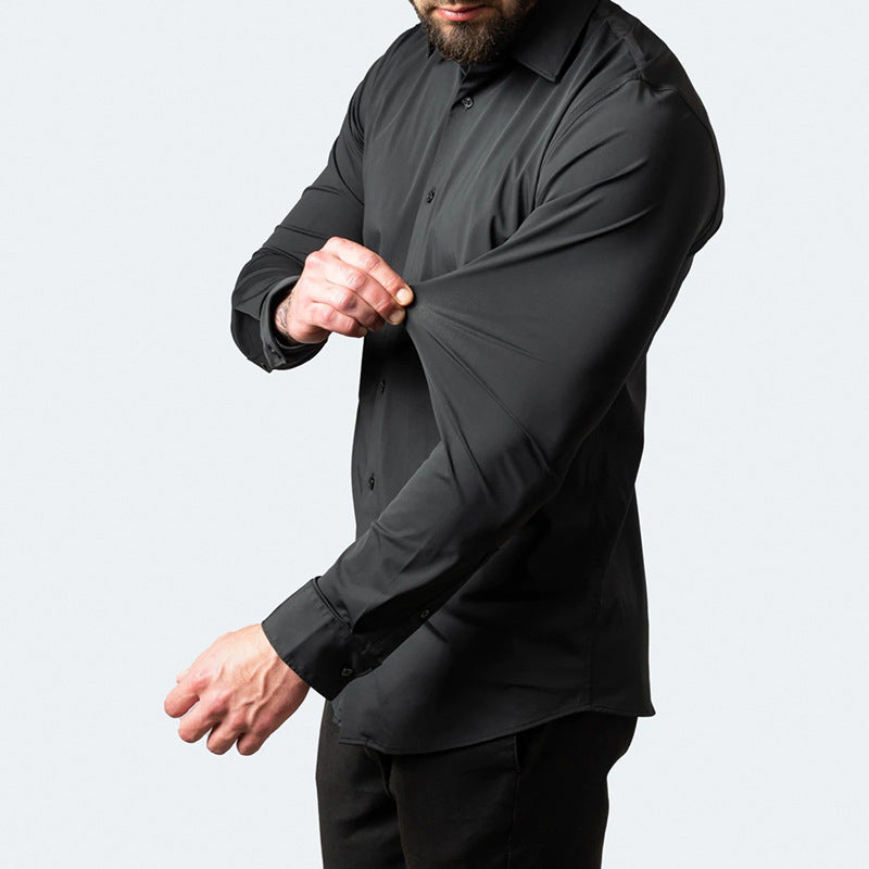 Matteo | Stilvolles, knitterfreies Hemd