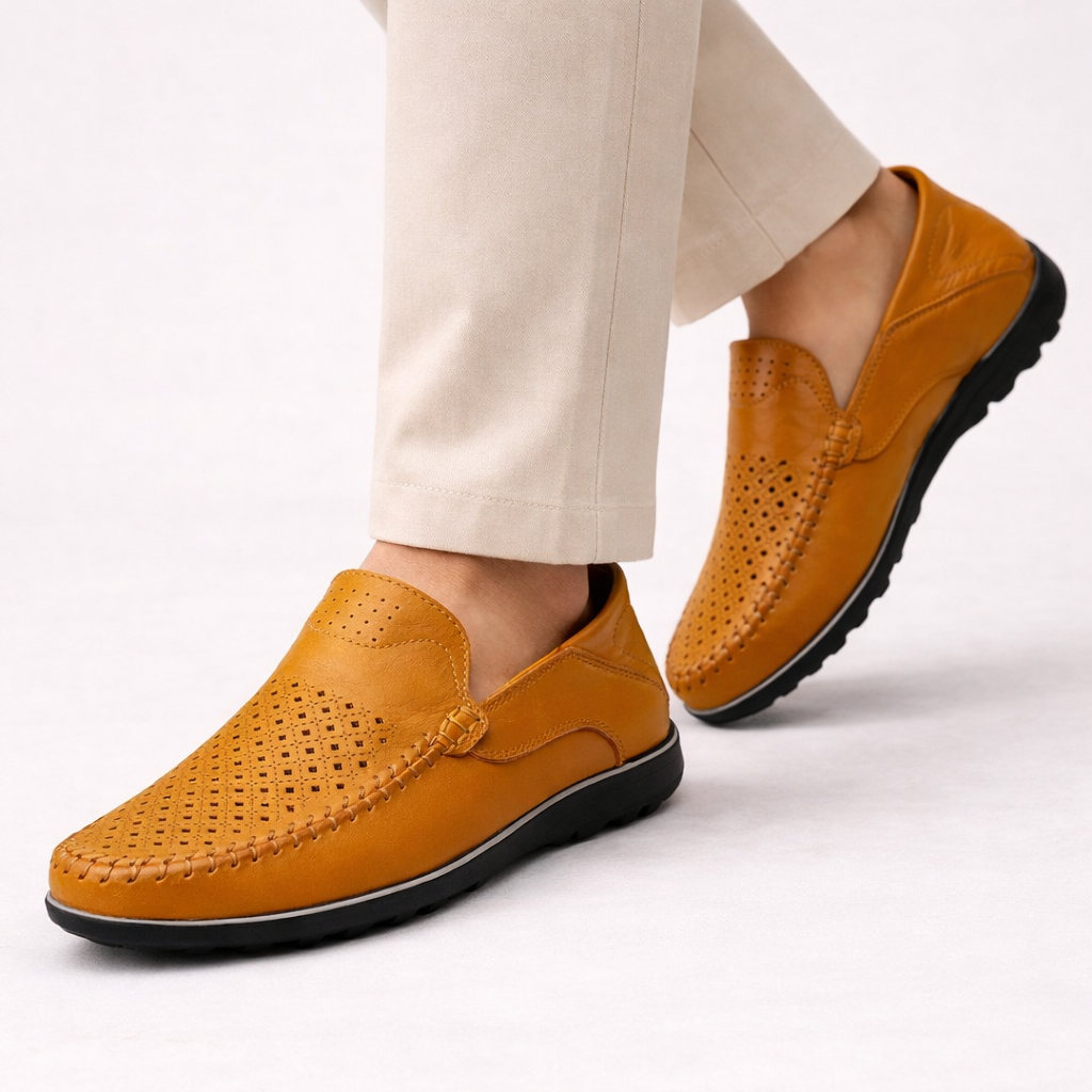 Jelle | Elegante und bequeme Loafer aus Leder