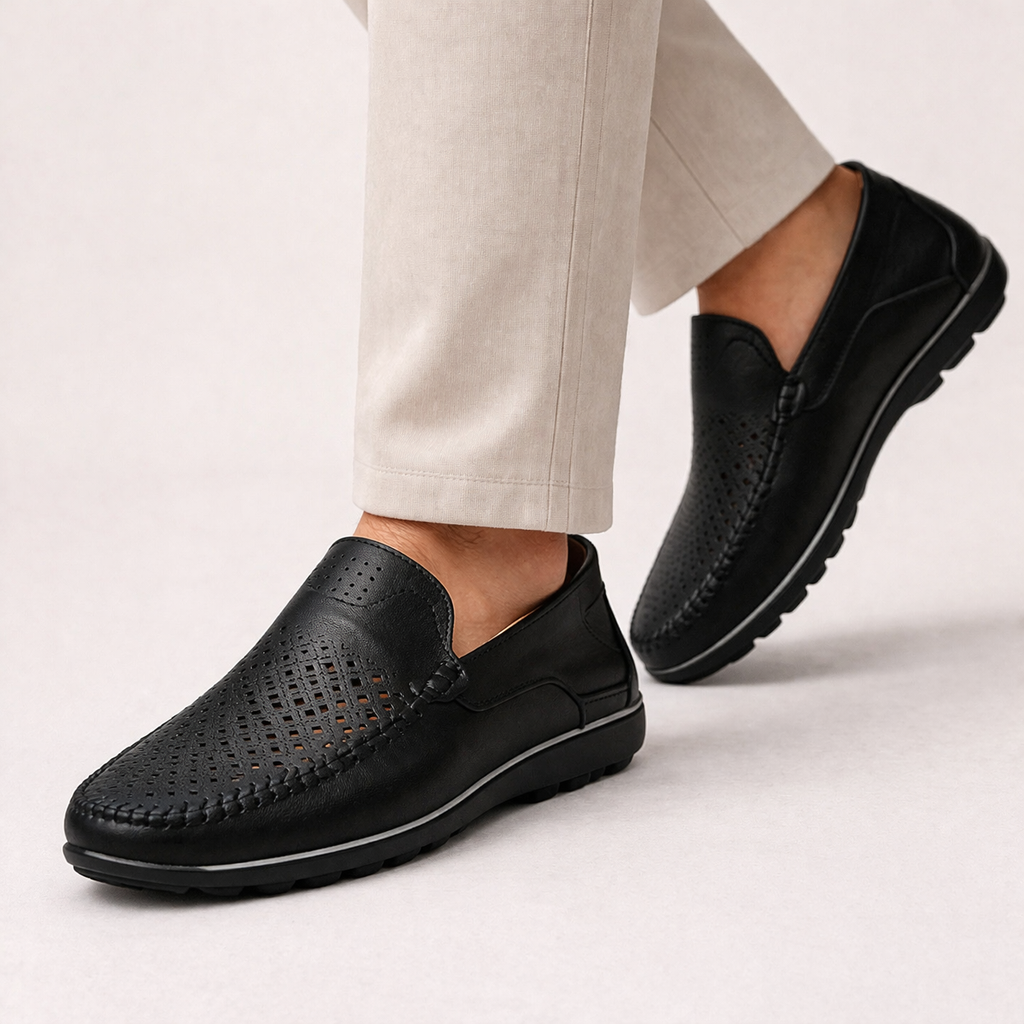 Jelle | Elegante und bequeme Loafer aus Leder