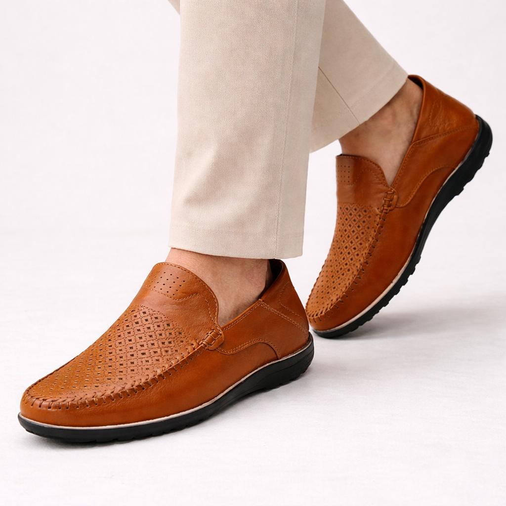 Jelle | Elegante und bequeme Loafer aus Leder