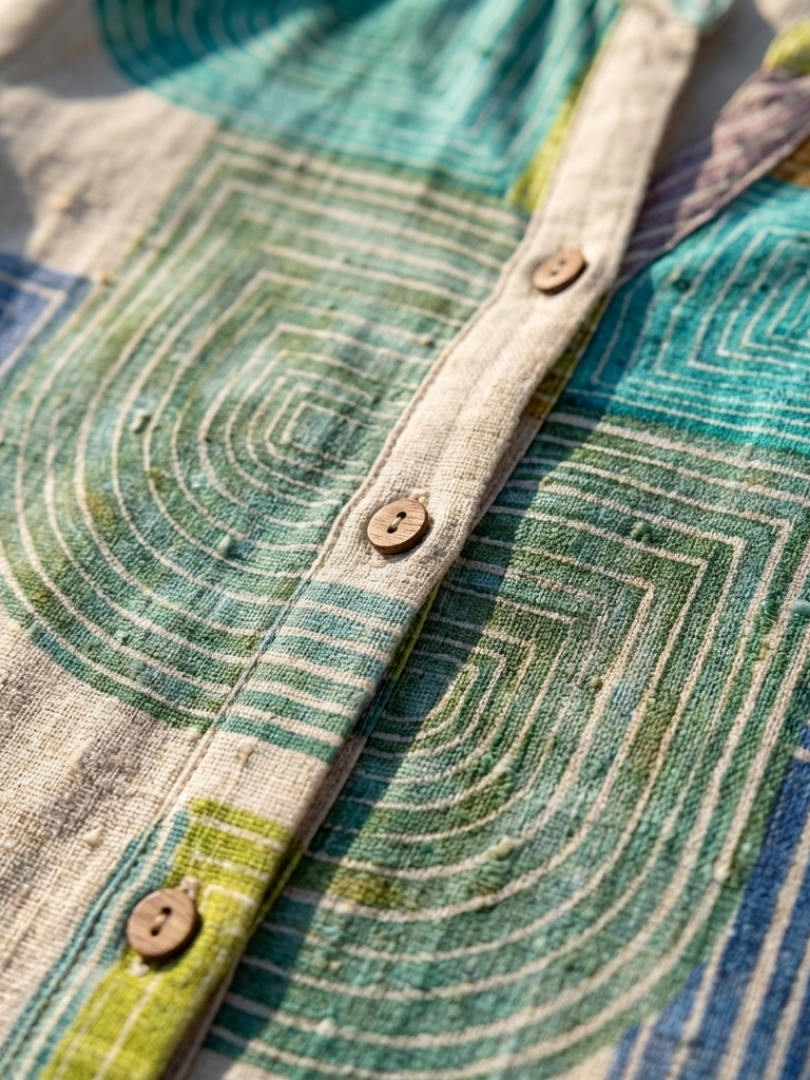 Annett | Modisches Kleid mit geometrischem Print