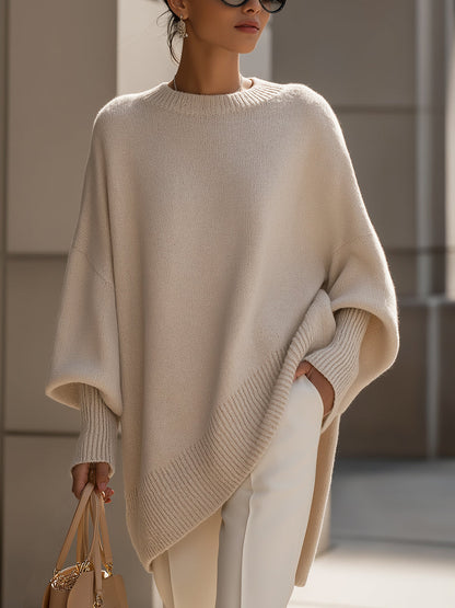 Mathilda | Eleganter Oversize-Wollpullover für puren Wohlfühlkomfort