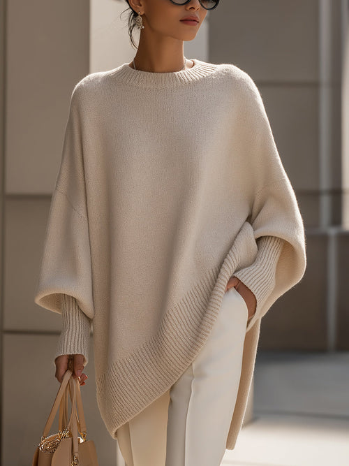 Mathilda | Eleganter Oversize-Wollpullover für puren Wohlfühlkomfort