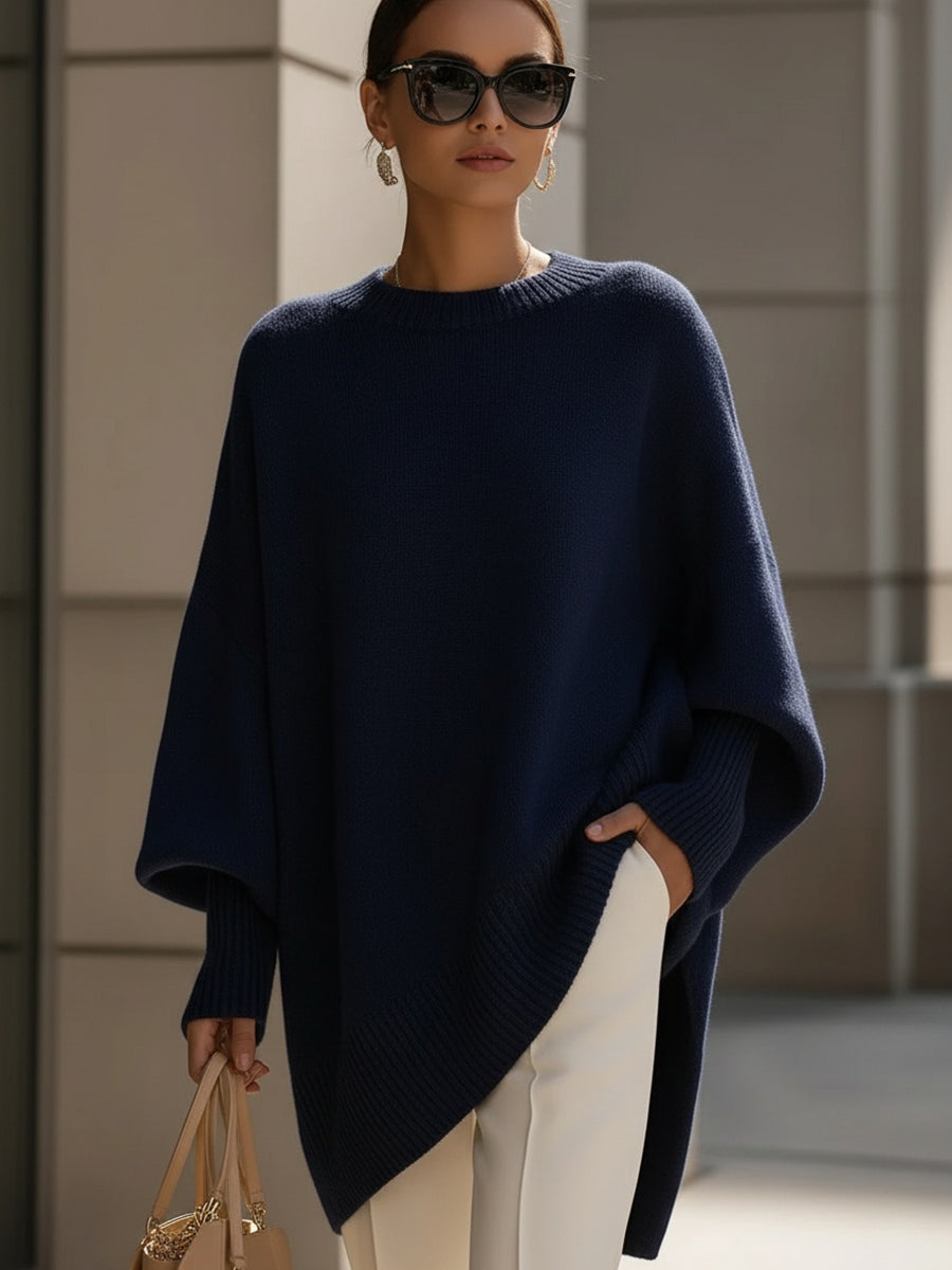 Mathilda | Eleganter Oversize-Wollpullover für puren Wohlfühlkomfort