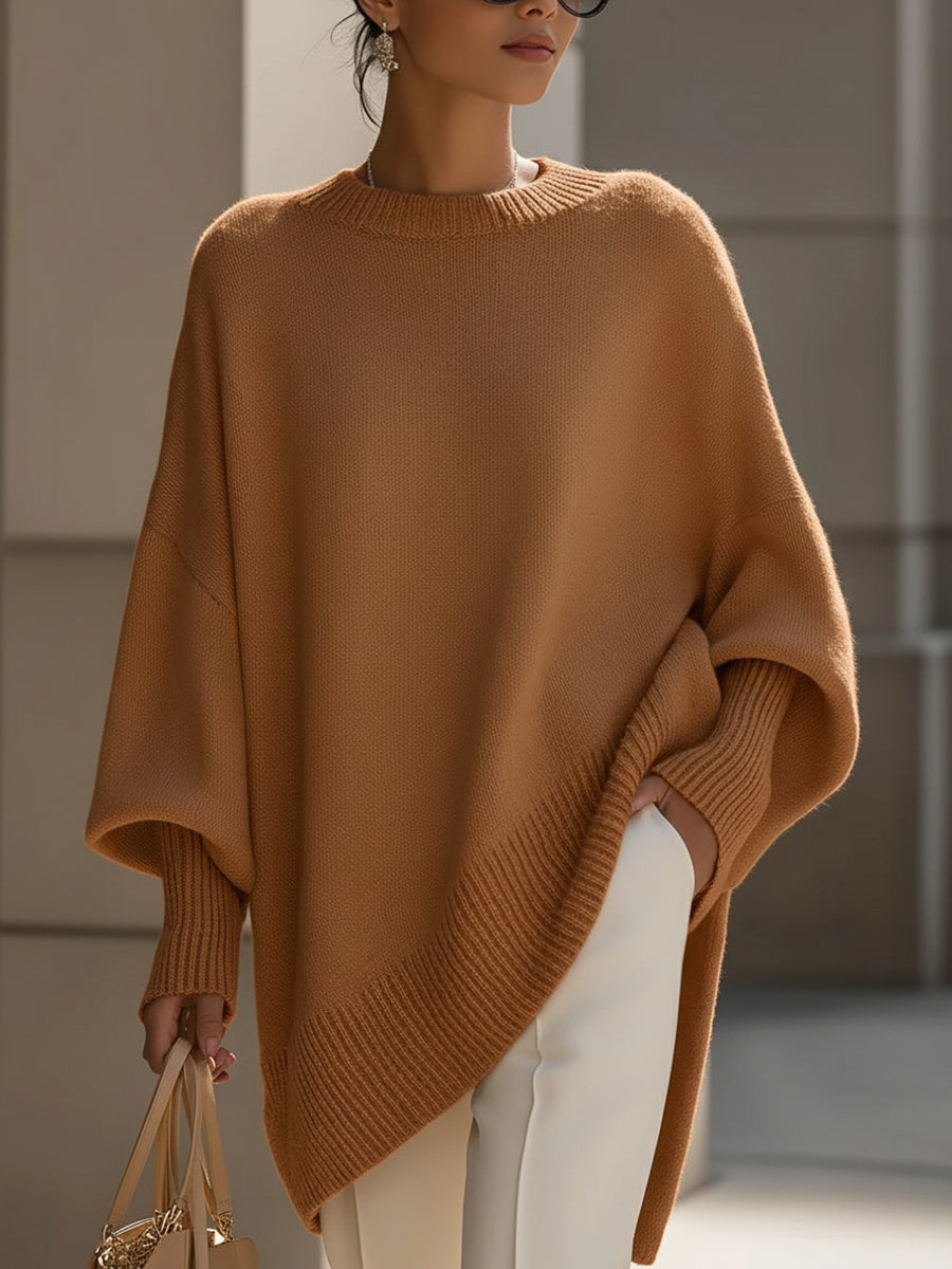 Mathilda | Eleganter Oversize-Wollpullover für puren Wohlfühlkomfort
