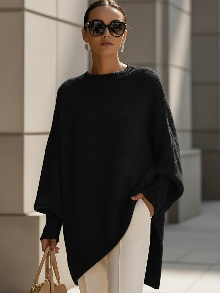 Mathilda | Eleganter Oversize-Wollpullover für puren Wohlfühlkomfort