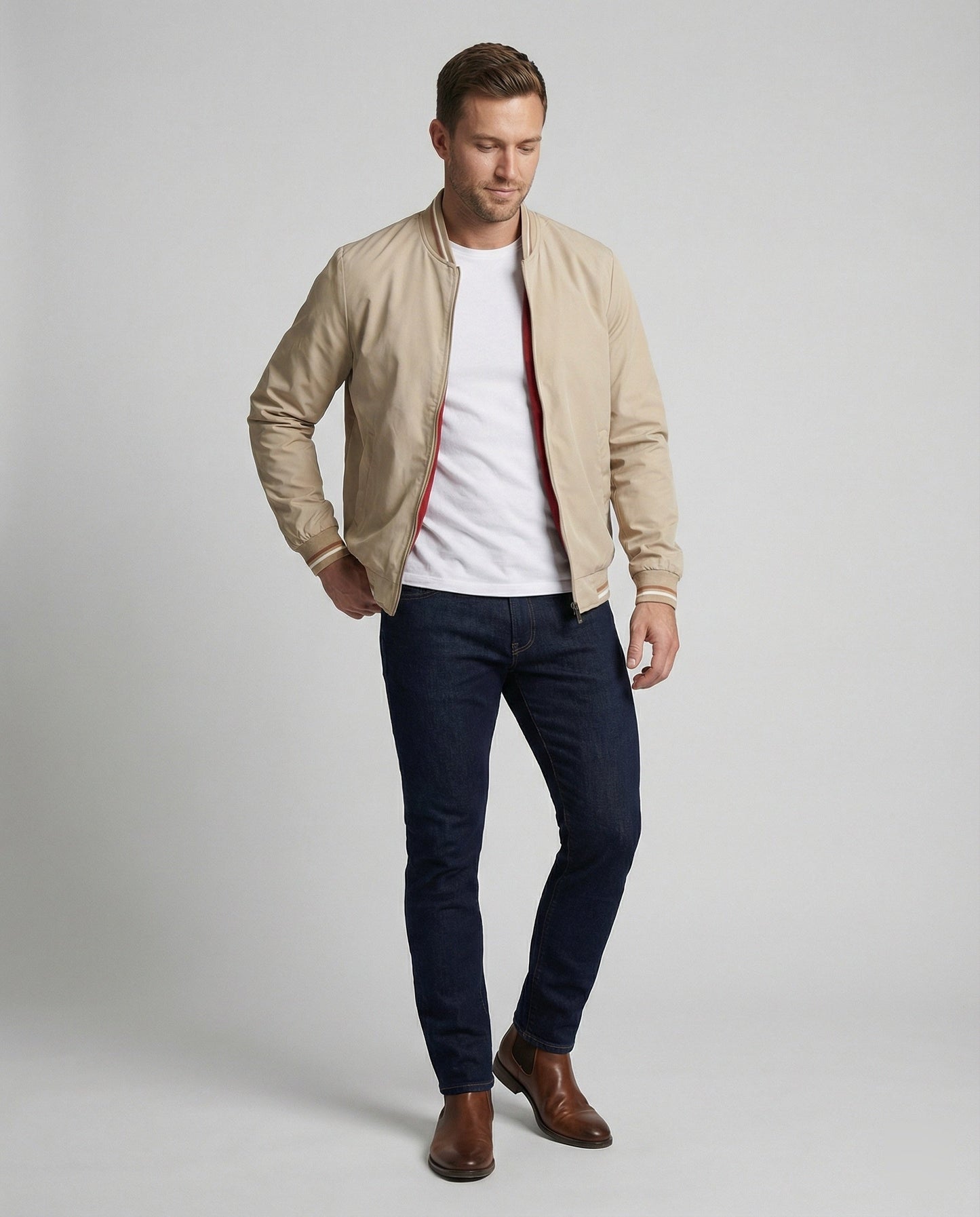 Martin | Elegante und legere Jacke mit modernem Schnitt