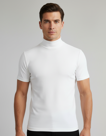 Julian | Atmungsaktives & Slim-Fit Herren Rollkragen-T-Shirt