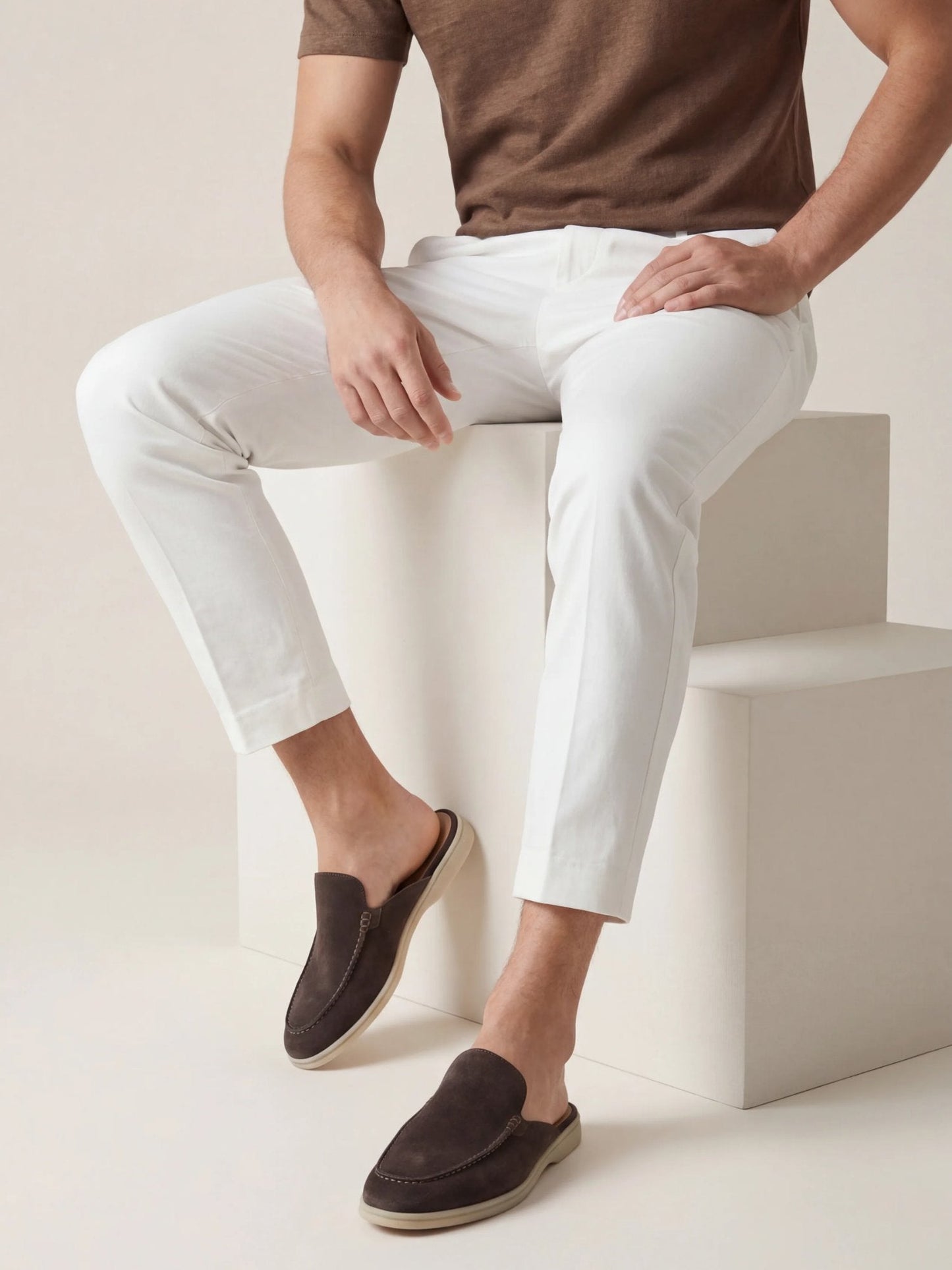 Jonas | Bequeme Herren-Slip-On-Pantoletten für stilvollen Komfort