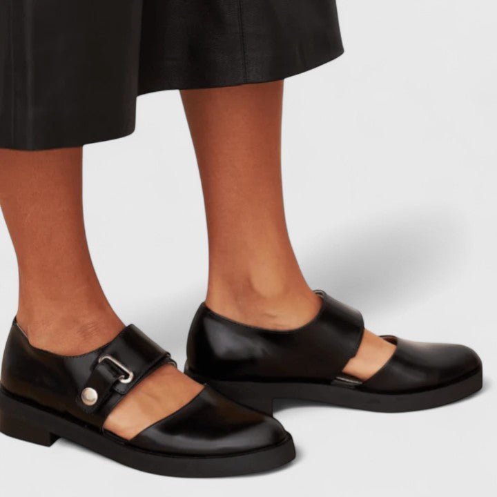Claudia | Elegante Mary Jane Schuhe mit klobiger Komfortsohle