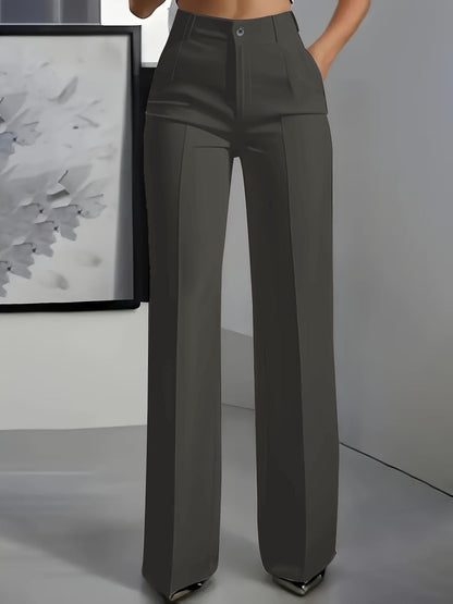 Anna | Elegante High-Waist-Damenhose mit weitem Bein