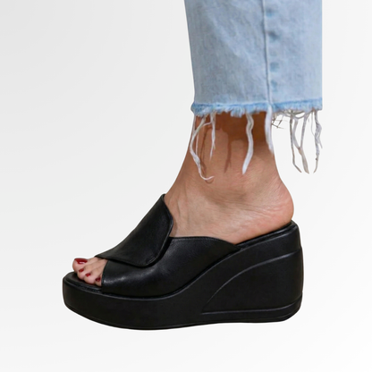 Hannah | Orthopädische Keilsandalen für stilvollen Komfort