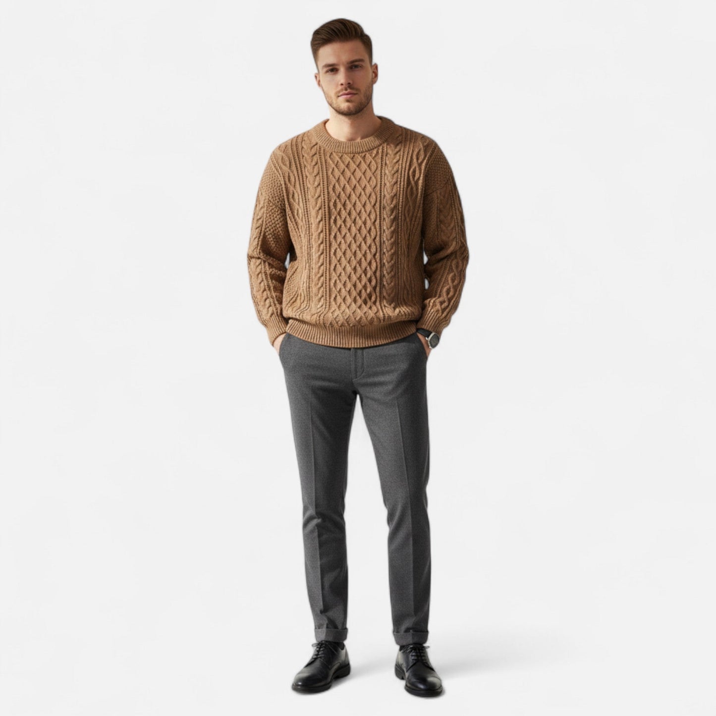 Lennox | Stilvoller & zeitloser Wollpullover