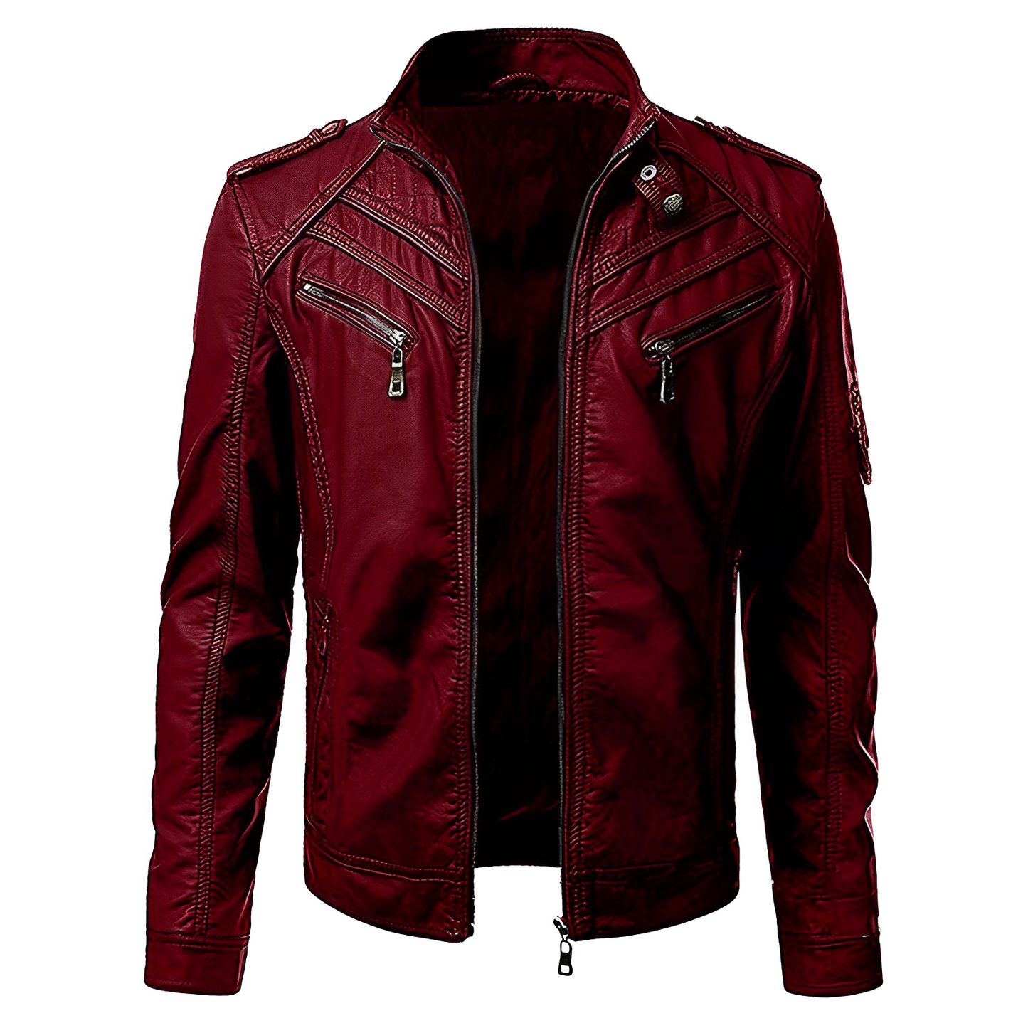 Aaron | Stilvolle und Bequeme Lederjacke