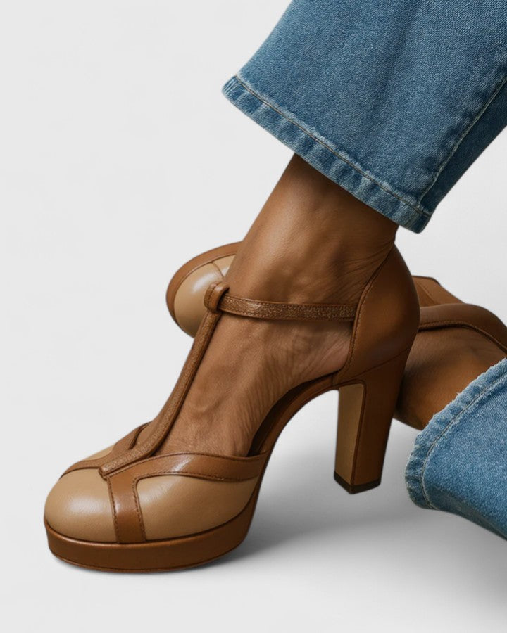 Fen | Elegante Blockabsatz-Pumps für zeitlose Weiblichkeit