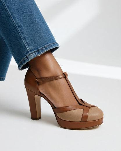 Fen | Elegante Blockabsatz-Pumps für zeitlose Weiblichkeit