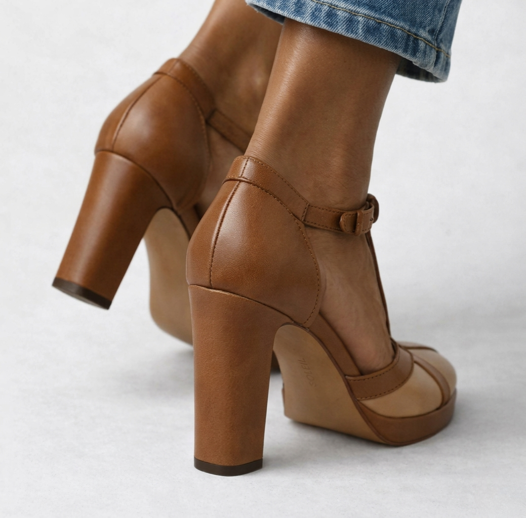 Fen | Elegante Blockabsatz-Pumps für zeitlose Weiblichkeit