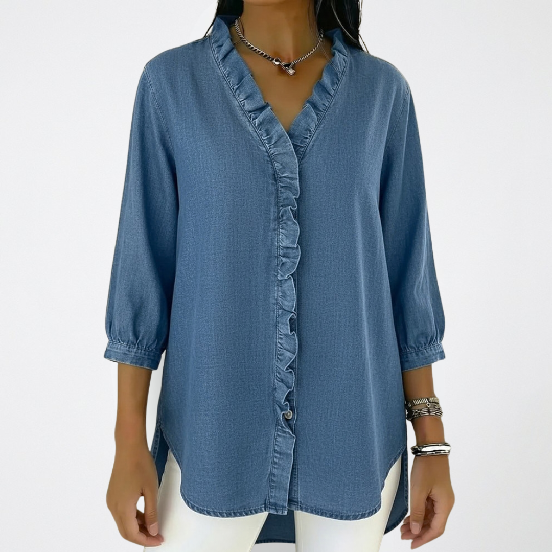 Laura | Elegante und Luftige Damen Bluse