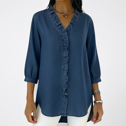 Laura | Elegante und Luftige Damen Bluse