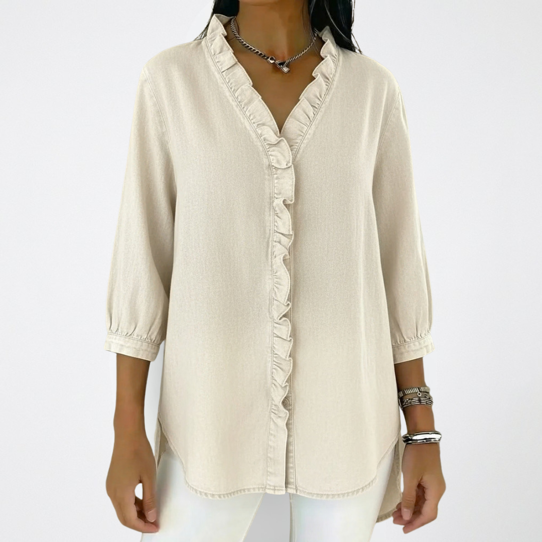 Laura | Elegante und Luftige Damen Bluse