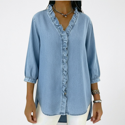 Laura | Elegante und Luftige Damen Bluse