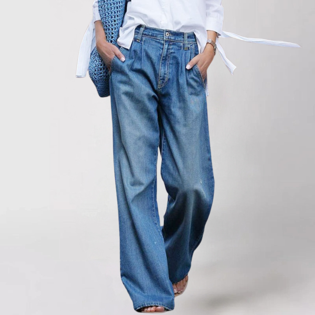 Krista | Bequeme Damenjeans mit hoher Taille
