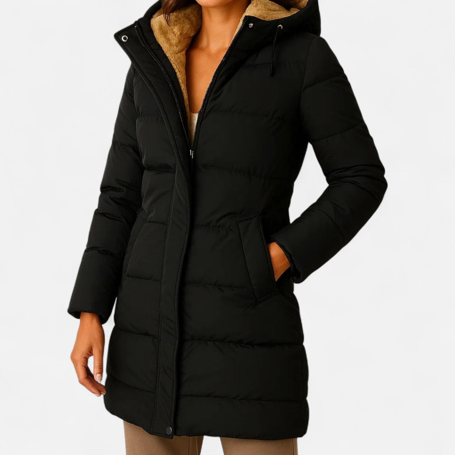 Amelie | Elegante und warme Daunenjacke für Damen