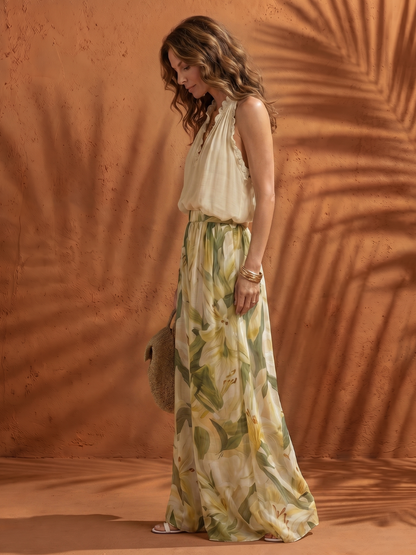 Anna | Elegantes Sommer-Set mit Blumenmuster