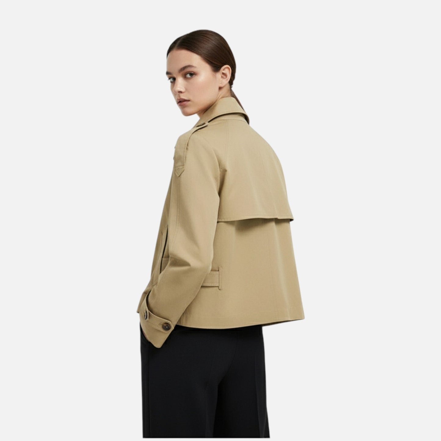 Emilia | Stilvoll und modern Kurzer Trenchcoat für Damen