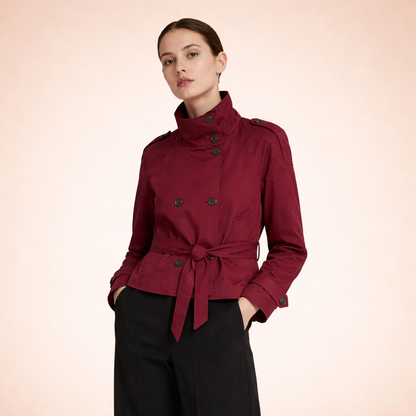 Emilia | Stilvoll und modern Kurzer Trenchcoat für Damen