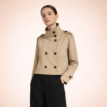 Emilia | Stilvoll und modern Kurzer Trenchcoat für Damen