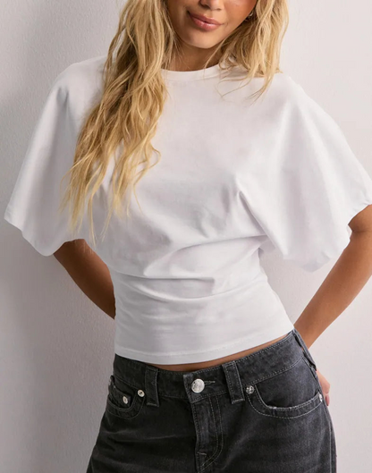 Ines | Elegantes Oversize-Oberteil mit weiten Statement-Ärmeln
