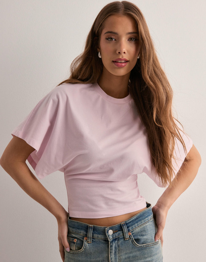 Ines | Elegantes Oversize-Oberteil mit weiten Statement-Ärmeln