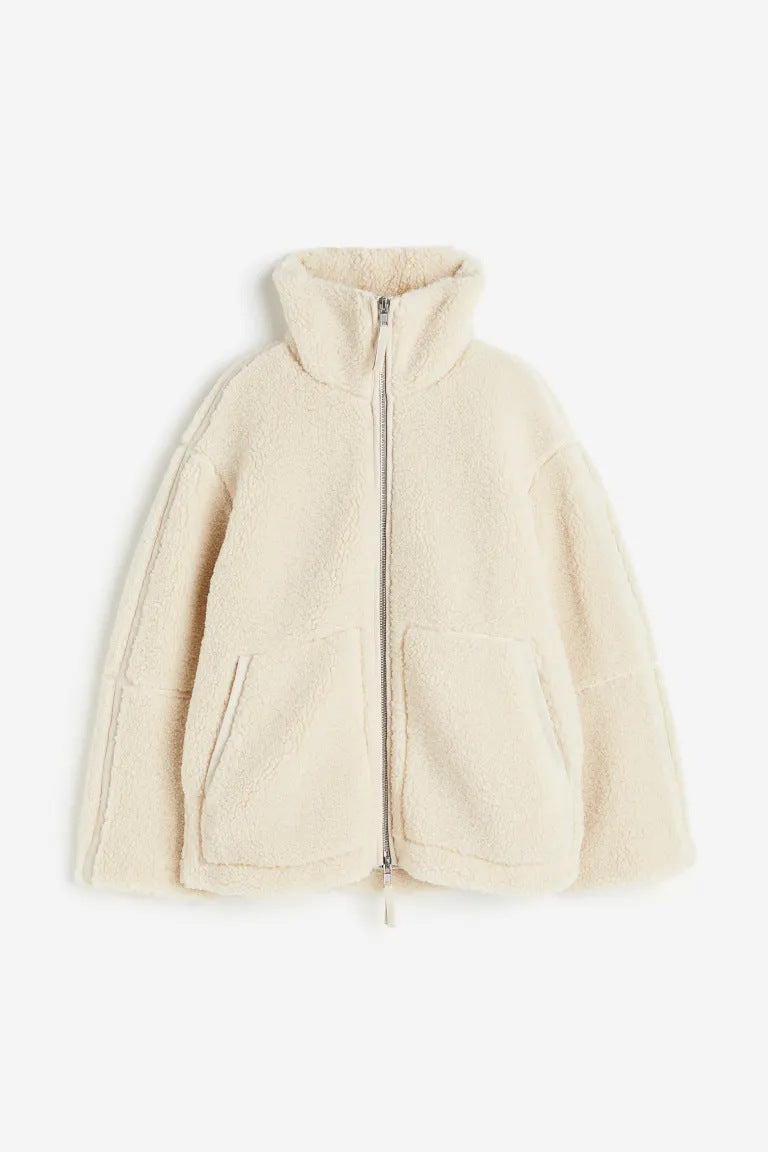 Isabella | stylisch Oversized Fleecejacke für Damen