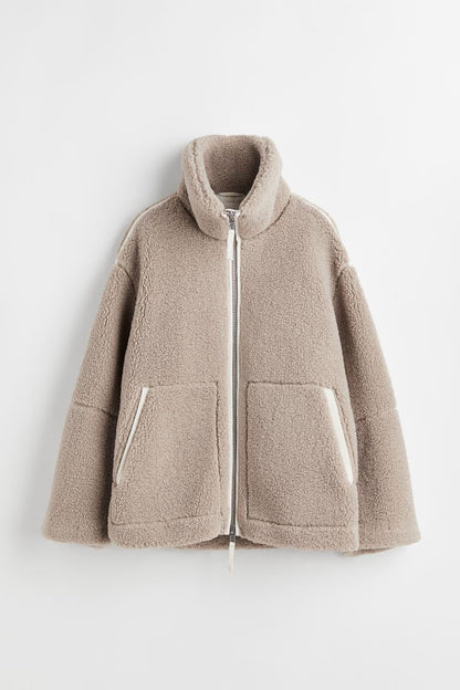 Isabella | stylisch Oversized Fleecejacke für Damen