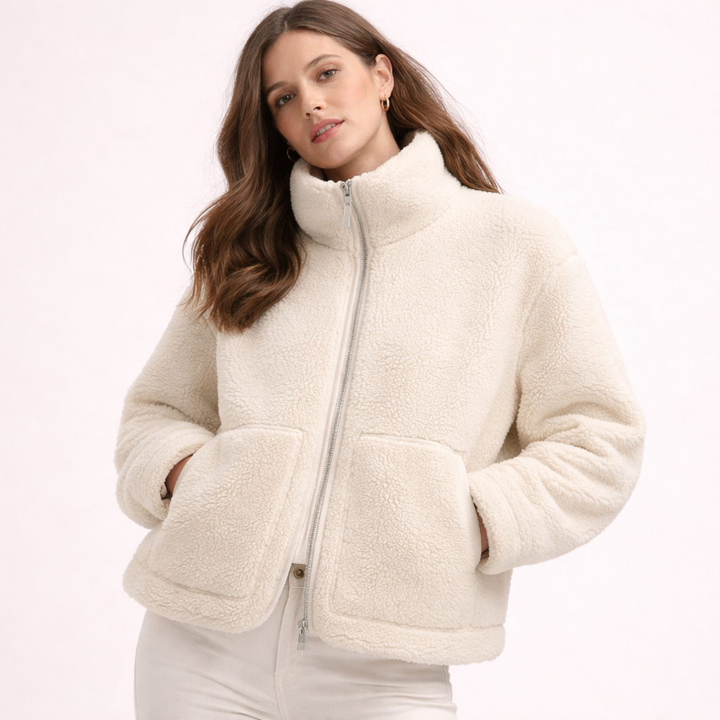 Isabella | stylisch Oversized Fleecejacke für Damen