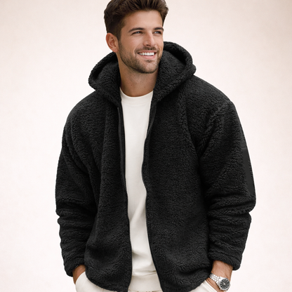 Edsel | Warme und stilvolle Herren-Winterjacke für kalte Tage