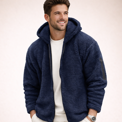 Edsel | Warme und stilvolle Herren-Winterjacke für kalte Tage