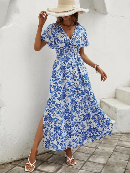 Karoline | Elegantes und leichtes, fließendes Maxikleid