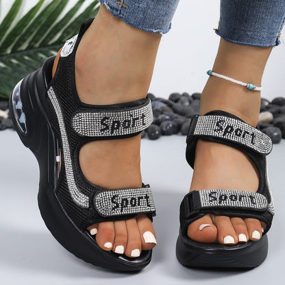 Lina | Orthopädische Keilabsatz-Sandalen