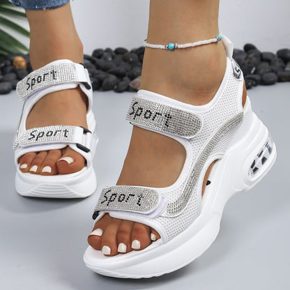 Lina | Orthopädische Keilabsatz-Sandalen