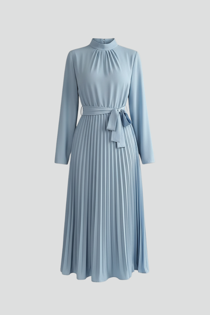 Angelika | Elegantes und bequemes Midikleid mit Falten