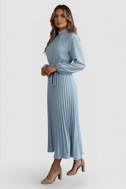Angelika | Elegantes und bequemes Midikleid mit Falten