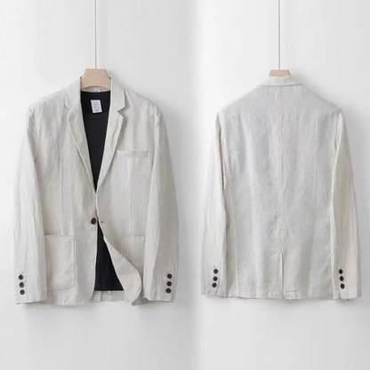 Erik | Elegantes Herren Leinen Set für Stilvolle Sommerlooks