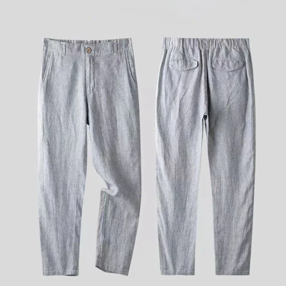 Erik | Elegantes Herren Leinen Set für Stilvolle Sommerlooks