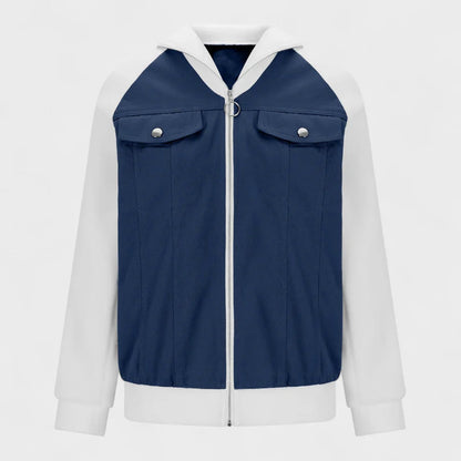 Anna | Wärmende Denim Sherpa Winterjacke Damen