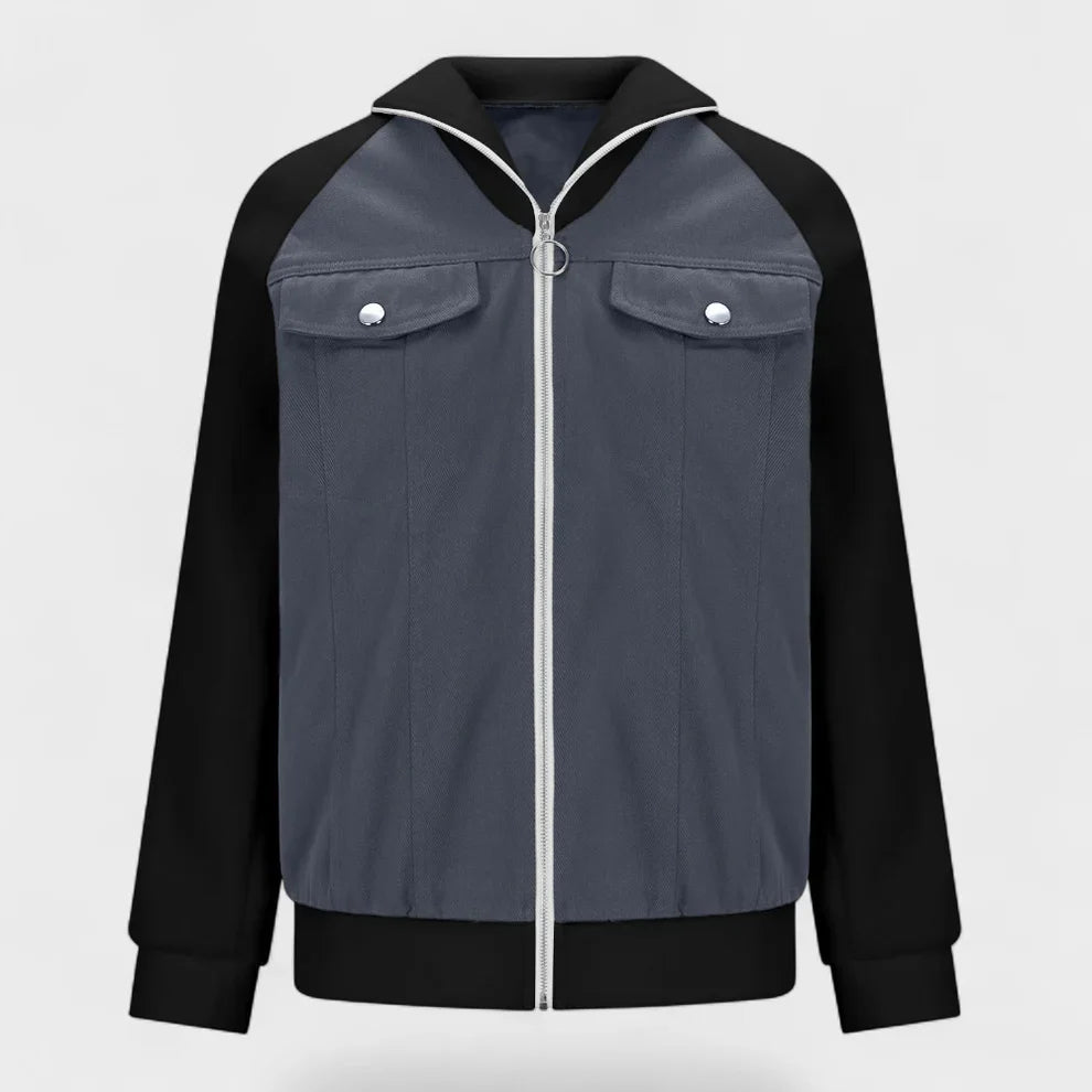 Anna | Wärmende Denim Sherpa Winterjacke Damen