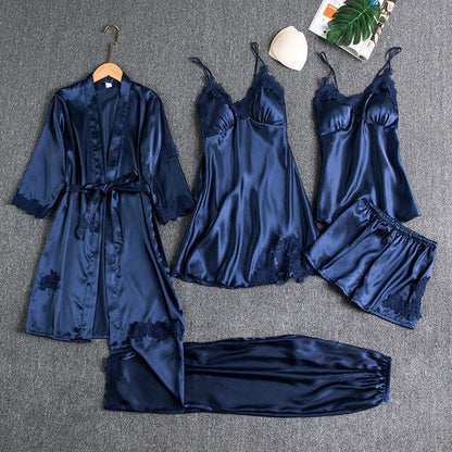 Anke | Elegantes Spitzen-Pyjama-Set für Damen