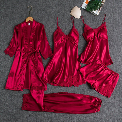 Anke | Elegantes Spitzen-Pyjama-Set für Damen